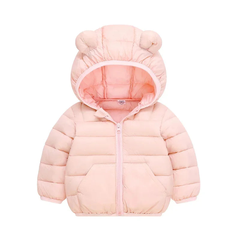 Kids Padded Hooded Zip Coat - Casual Winter Jacket, 2-6 Years - photo 5