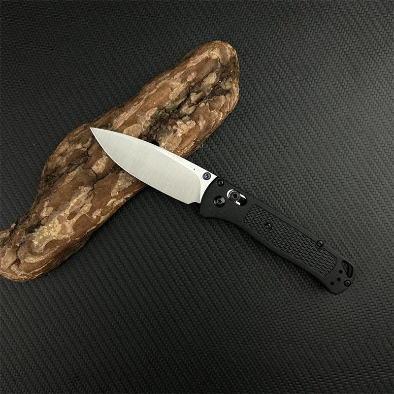 Multi Colors 535/533 BM Outdoor Camping Folding Pocket Knife Drop Point Blade Nylon Fiber Handle High Hardness Utility Knives