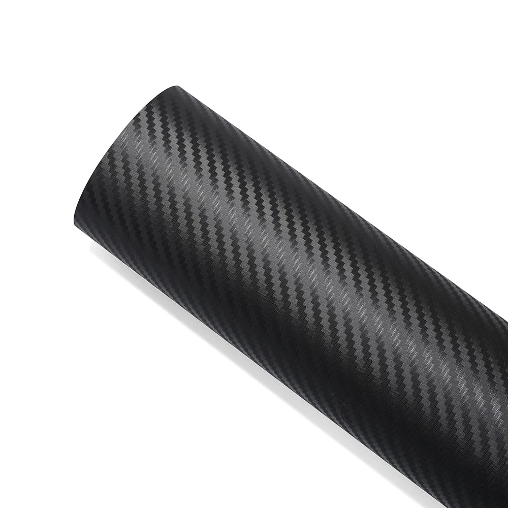 3D Carbon Fiber Black Vinyl Wrap Car Motorcycle Adhesive Vinyl Body Wrapping Film PVC Styling Auto Decal Car Accessories