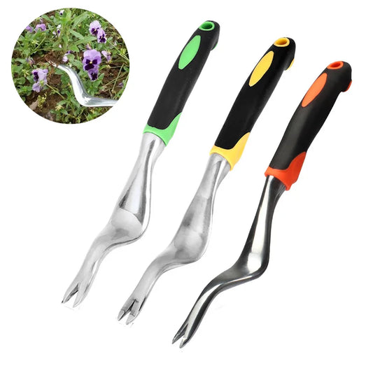 Hand Weeder Tool Weed Puller Tool for Garden Weeding Digger Tool with Ergonomic Handle for Weed Removal Farmland Transplantation