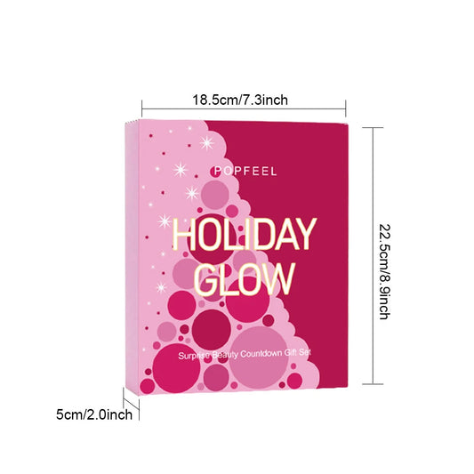 24 Piece Christmas Countdown Makeup Advent Calendar - Lipstick, Eyeshadow - photo 6