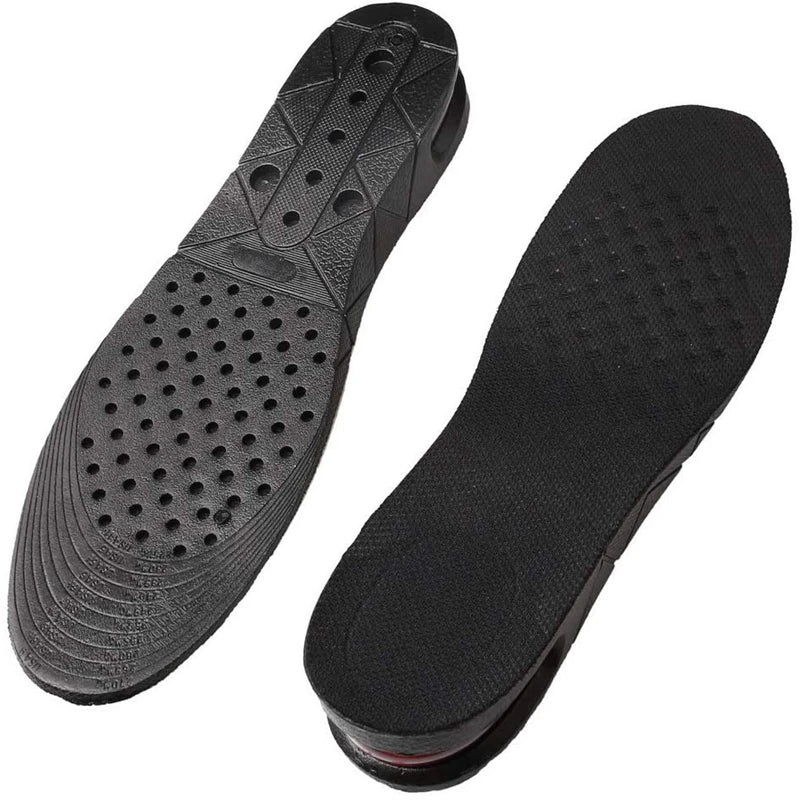 Height Increase Insoles Air Shoe Cushion Lift Insert Men Women 3-9cm Invisible Variable Insole Adjustable Cut Taller Support Pad