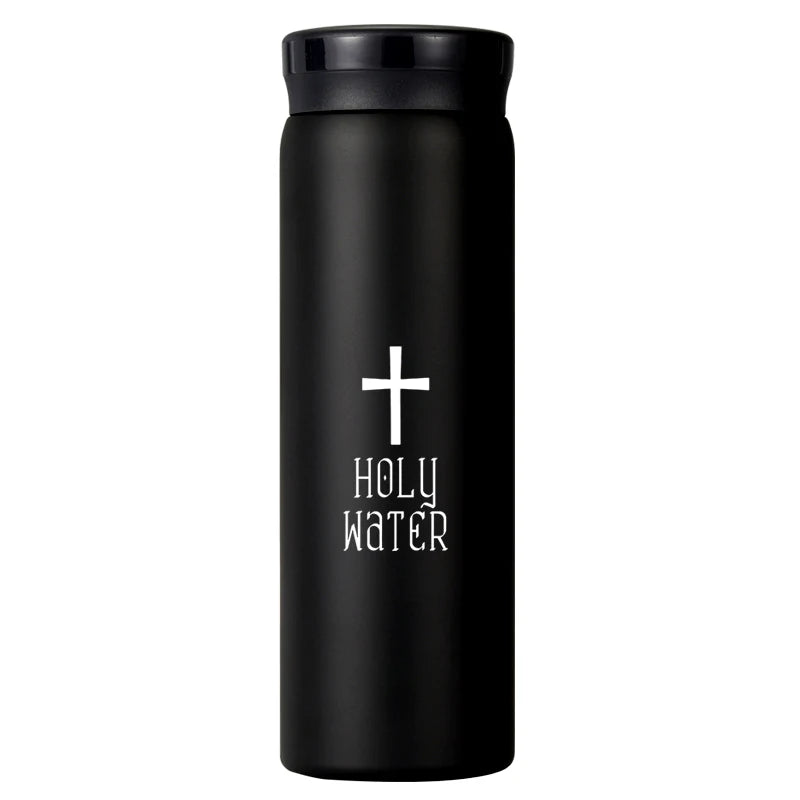 200/300ML 316 Stainless Steel Pocket Mini Thermos Custom LOGO Black Hot Water Bottle Vacuum Flask For Ice Coffee Travel Cup