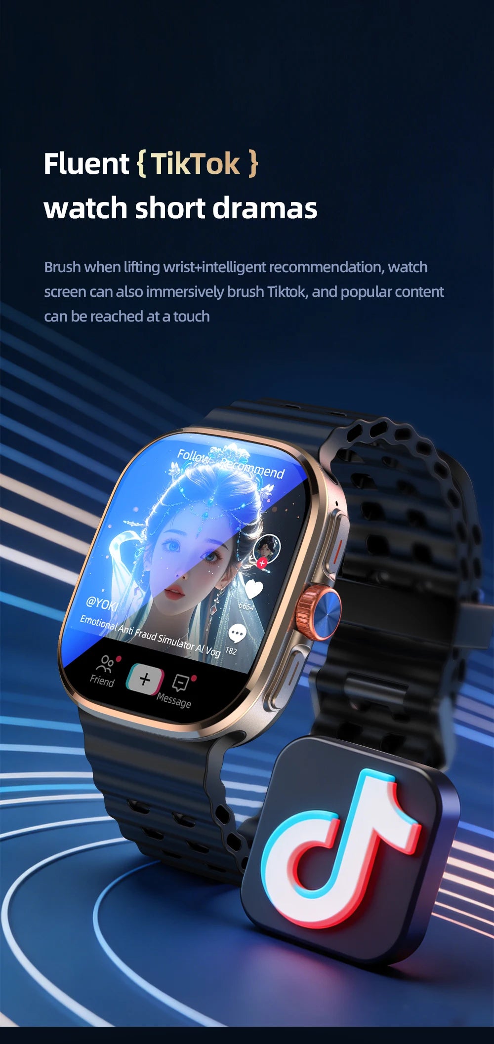 M99 Mini New Package 2.29inch Amoled Smartwatch 5G LTE Android 13.0 Smart Watch With Touch ID Fingerprint unlock GPS WIFI Sim