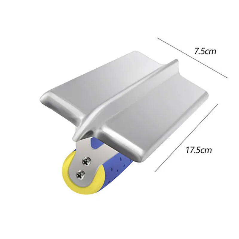 Inner & Outer Corner Trowel, Stainless Steel Drywall 90° Tool