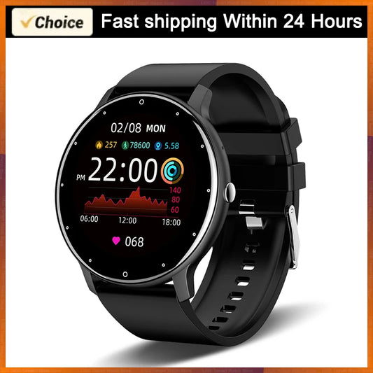 LIGE Smart Watch - Fitness Tracking & Waterproof for iOS/Android