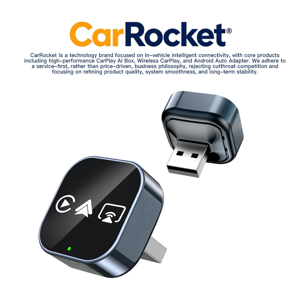 Wireless CarPlay & Android Auto Smart Box (Mirror Link)