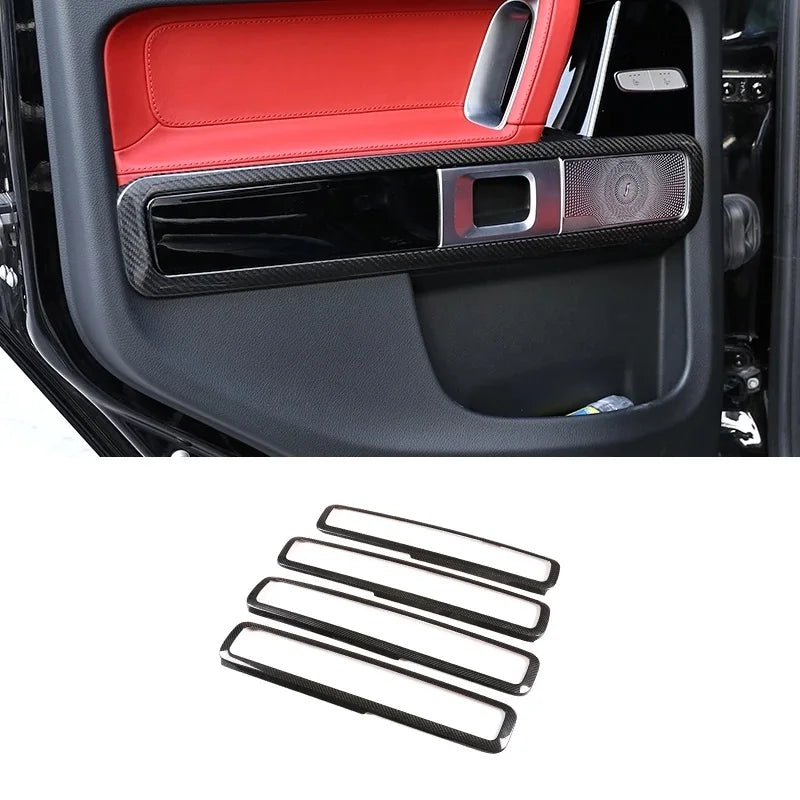 Dry Carbon Fiber Shift Panel Cover for Mercedes G-Class 2019-2023
