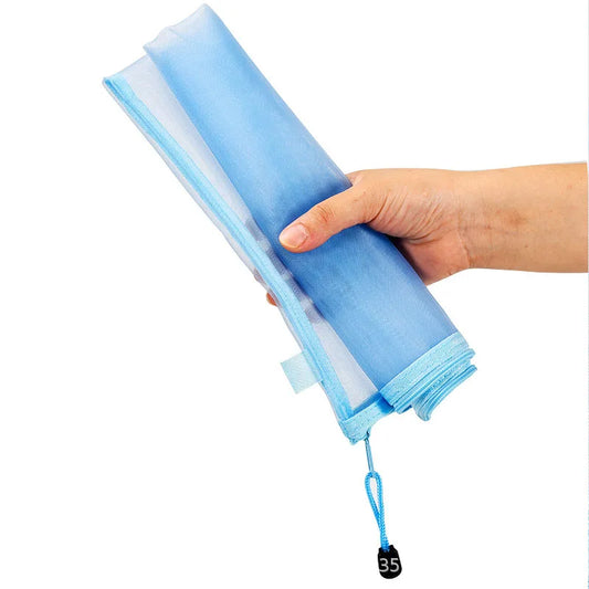 Transparent Nylon Mesh File Bag - A4 A5 A6 Storage - photo 4
