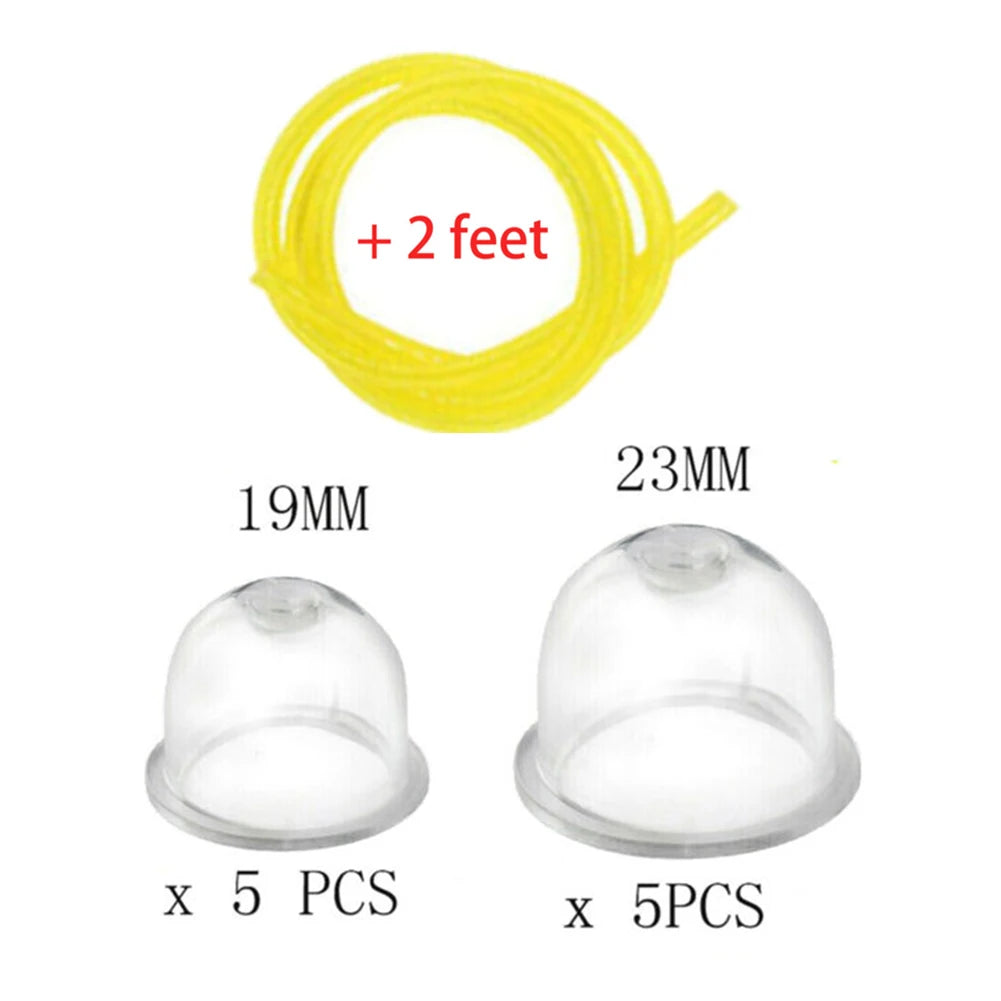 12pcs Carb Primer Bulb Cap Fuel Pump For Victa For Echo For Stihl For Honda Chainsaws Blower Trimmer Brushcutte Carburetor Parts