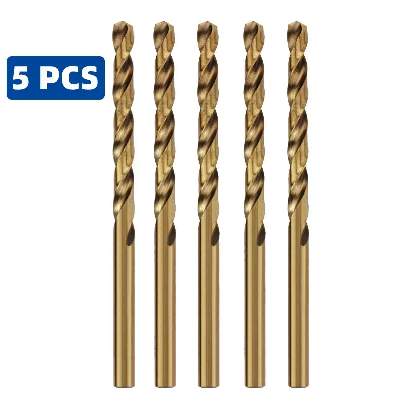 M35 Cobalt Twist Drill Bit Set for Stainless Steel & Metal