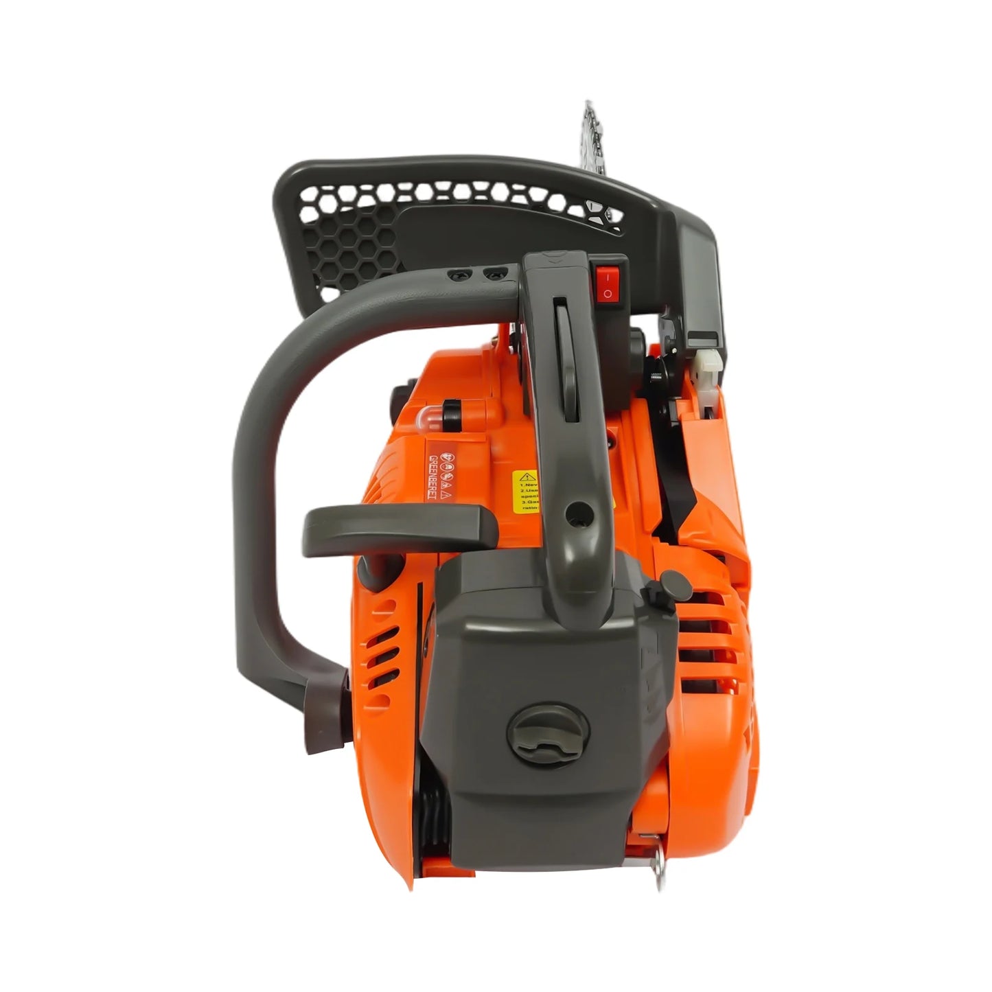 Top Handle Chainsaw Gasoline Chainsaw 2-Stroke Engine Chainsaw 12 Inch Gasoline Chainsaw 25.4Cc
