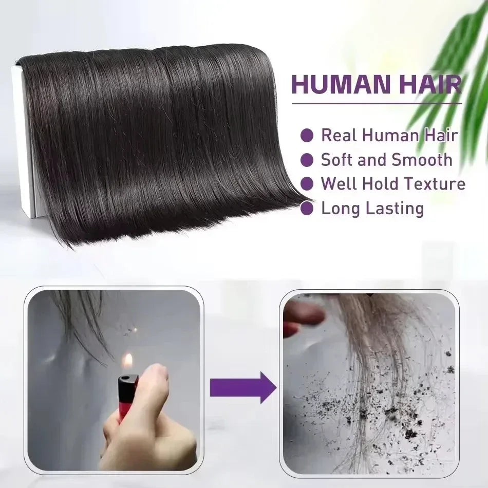 Rosabeauty Brazilian Remy Human Hair Bundles – Straight 30-40 Inch