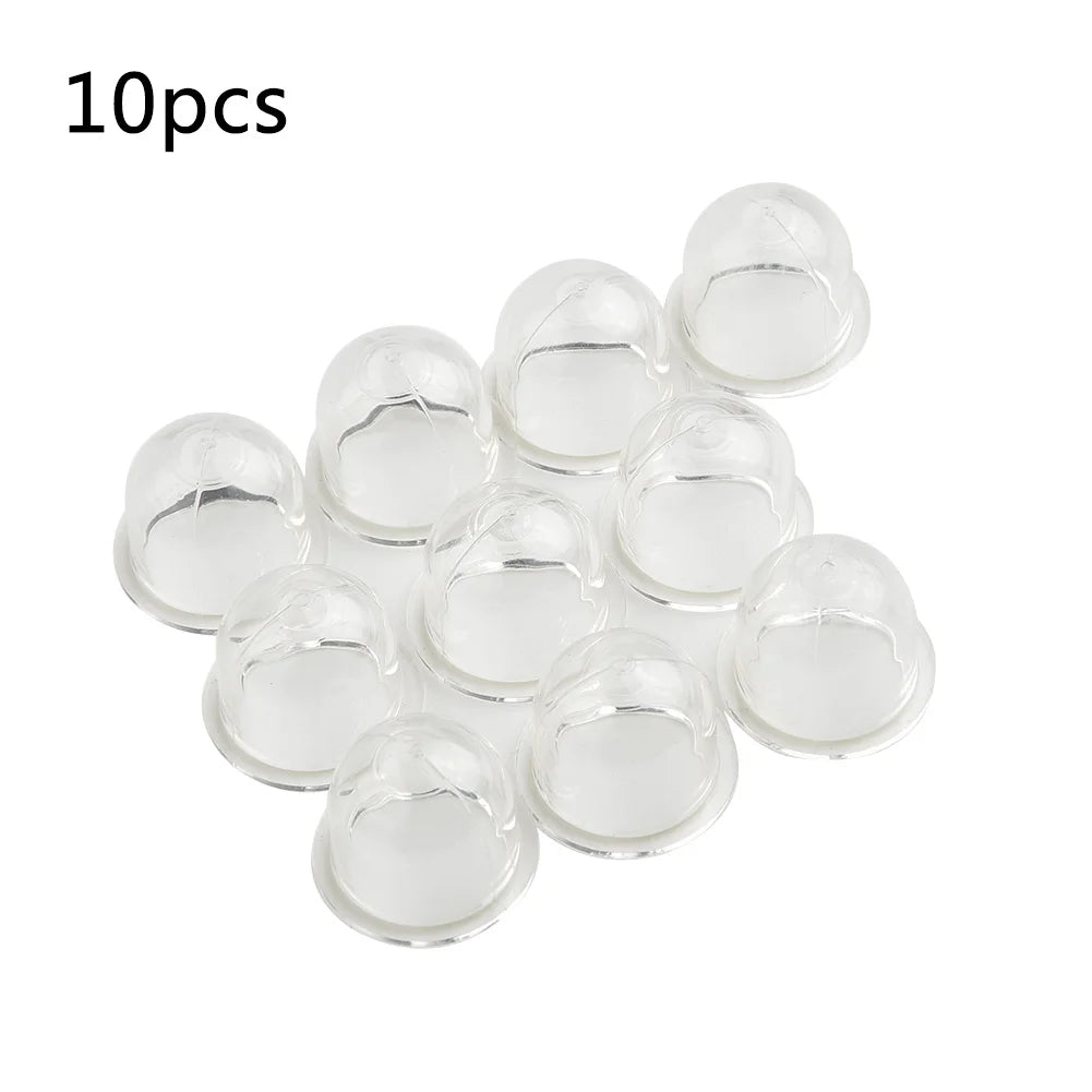 10pcs 19/22mm Fuel Pump Carburetor Primer Bulb Kit Fuel Pump Primer Bulb Chainsaw Trimmer Lawn Parts Garden Brushcutter Tools