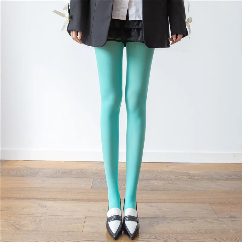 Women's Stretch Tights in Many Colors, One Size