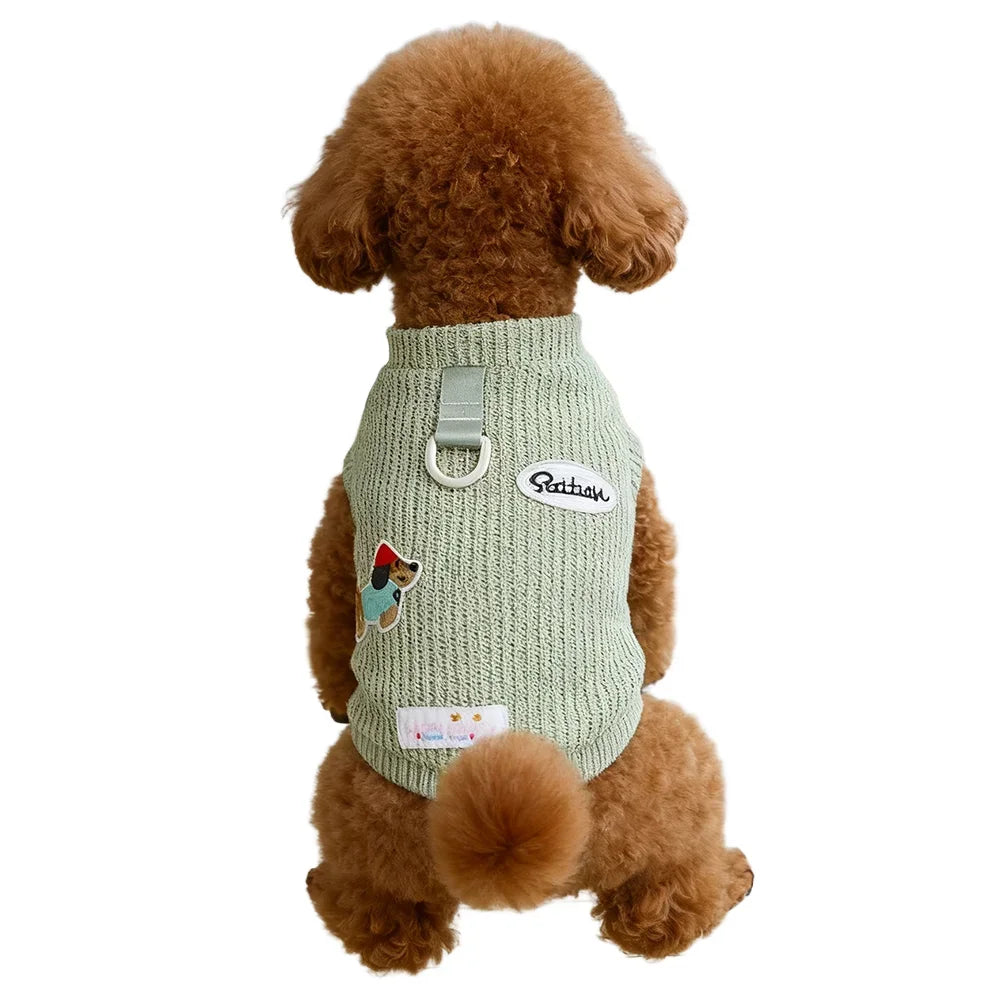 Cotton Dog Sweater for Small Breeds - Winter Puppy Jumper – photo 10