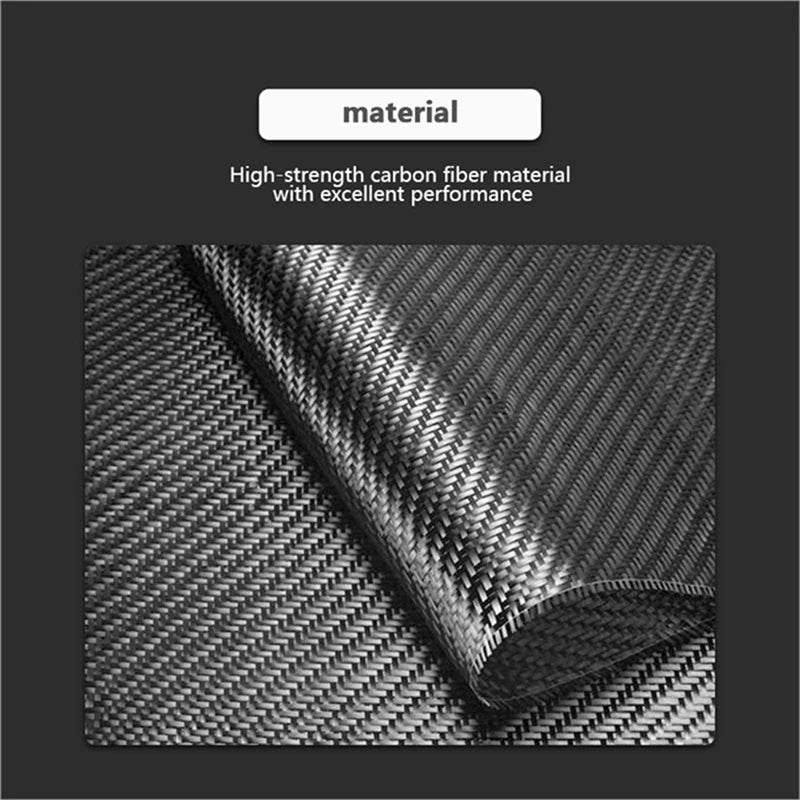 For Toyota RAV4 2013 2014 2015 New Carbon Fiber Interior Passenger Dashboard Decoration Sticker Decal Car Accessories