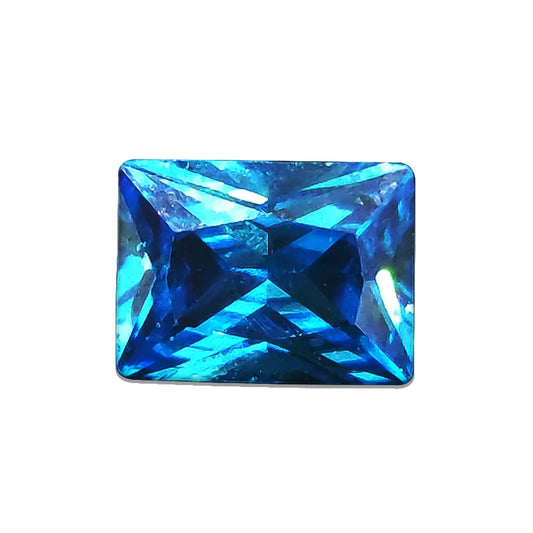 Blue Cushion Cut Faceted Loose Gem Set with Gift Box - photo 6