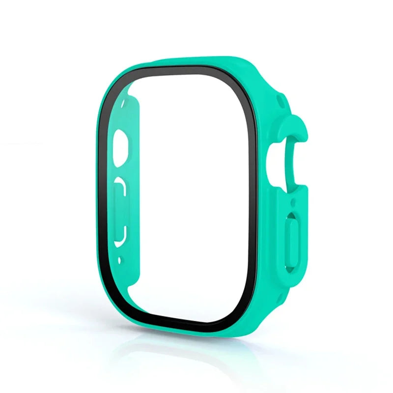 For Apple Watch Ultra 3 49mm 2026 PC Bumper+Screen Protector Tempered Glass+Cover for apple watch Case ultra 2/Ultra Accessories