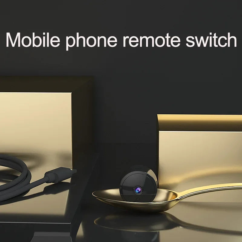 A9 4K Mini WiFi Camera - Home Security with Audio Capture