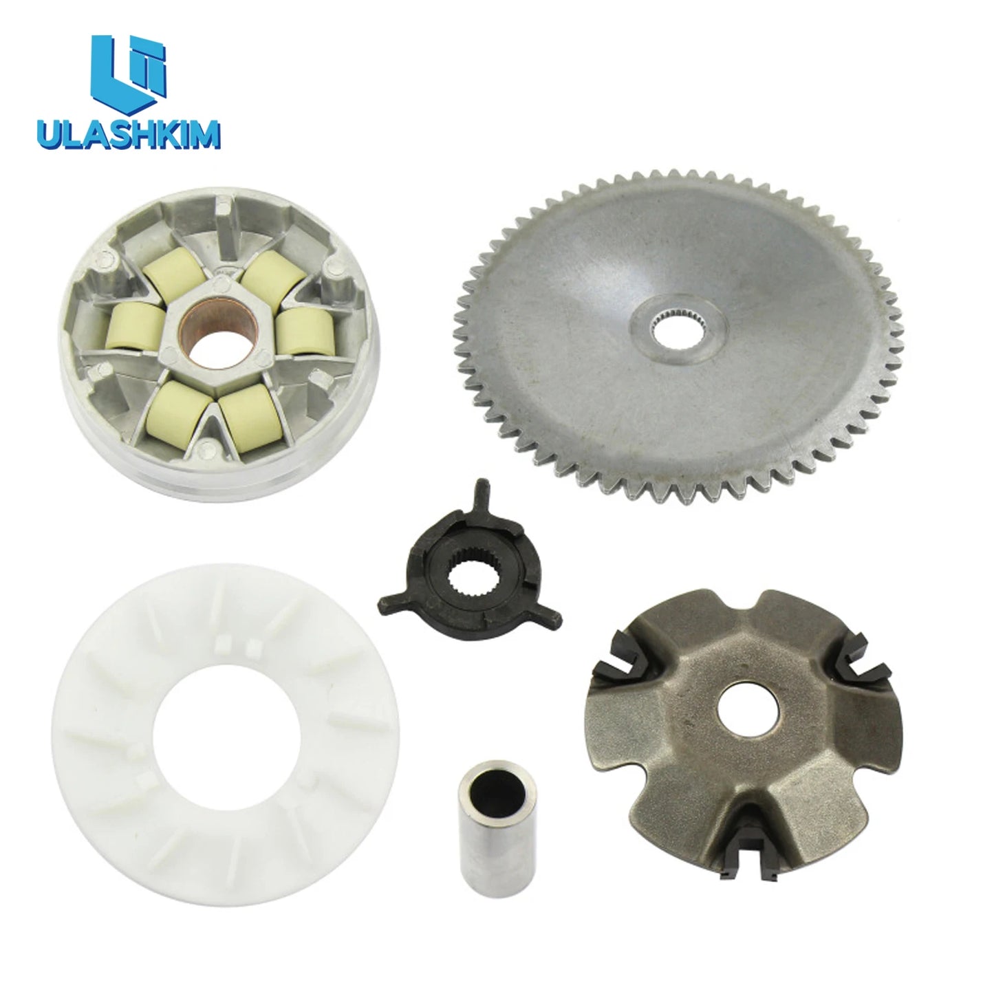 Scooter Motorcycle GY6 50 Active Wheel Kit Clutch 48cc Drive Plate Front Clutch 80cc Pulley Plate Kit