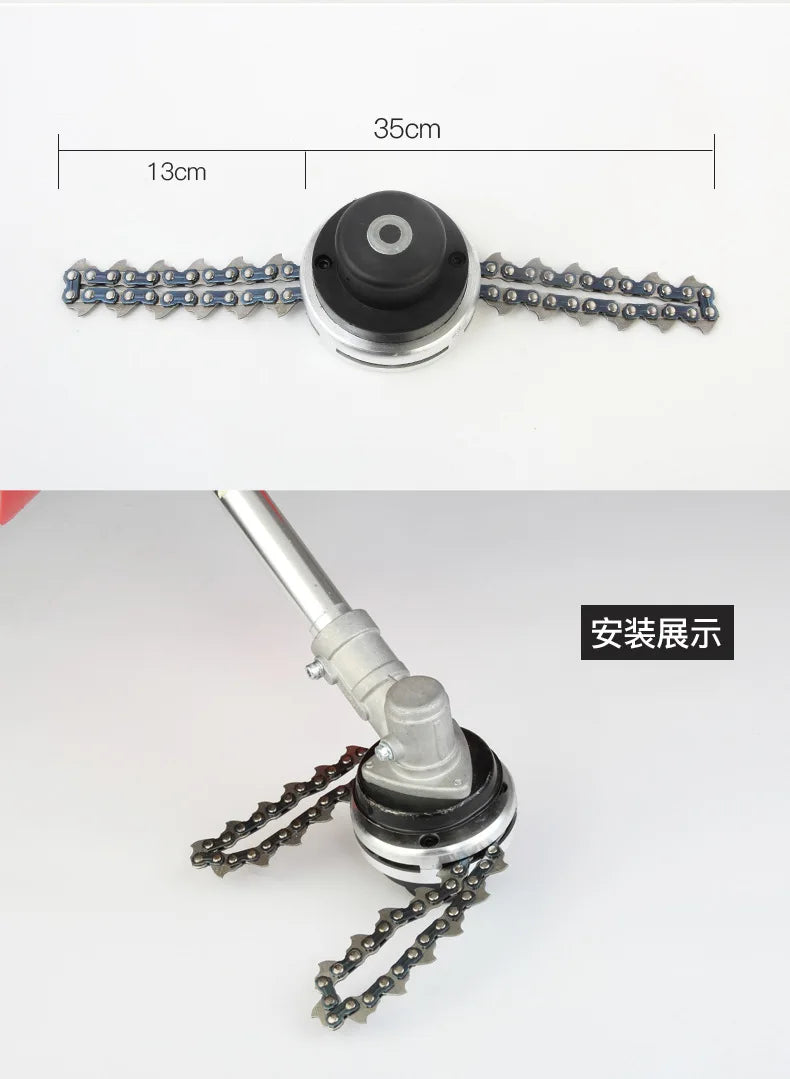 Lawn mower chain, grass head, brush cutter, chain type garden accessories