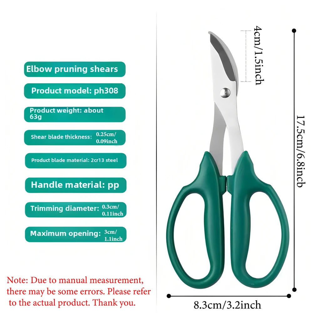 1/3PCS，Gardening Shears Flower Branch Scissors Stainless Steel Branch Scissor Flowers Shop Scissors Pruning Tool Garden Scissors