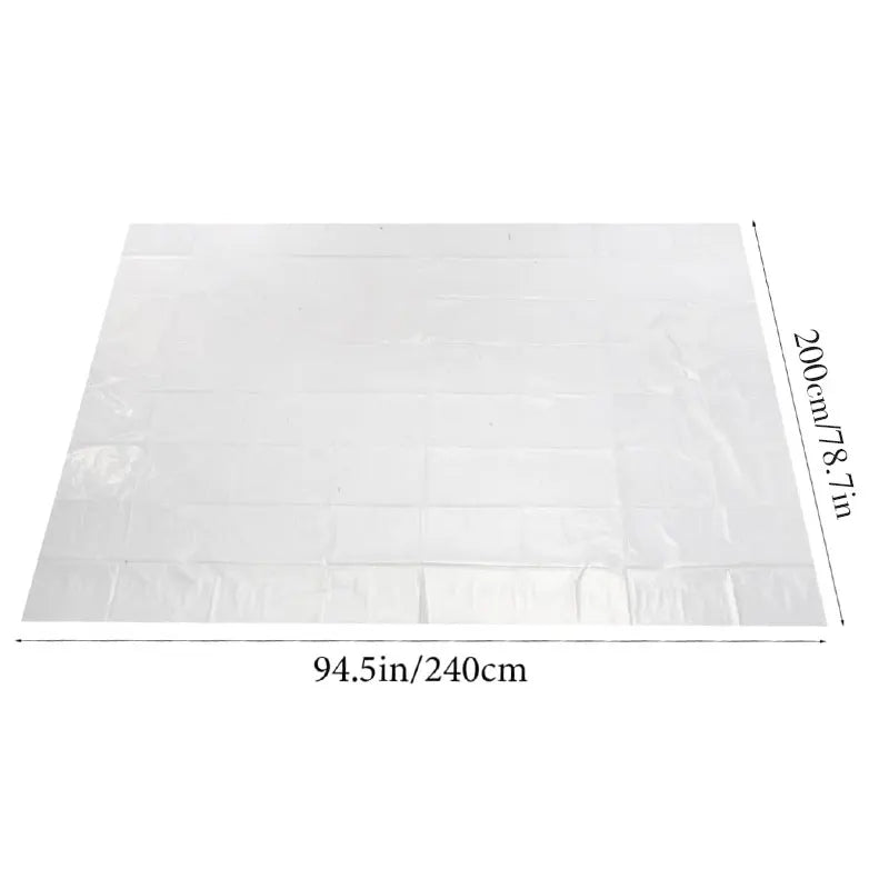 Thickened Mattress Packing Bag for Moving Durable Practical Bed Storage Bag Transparent Pe Plastic Reusable Furniture Dust Cover