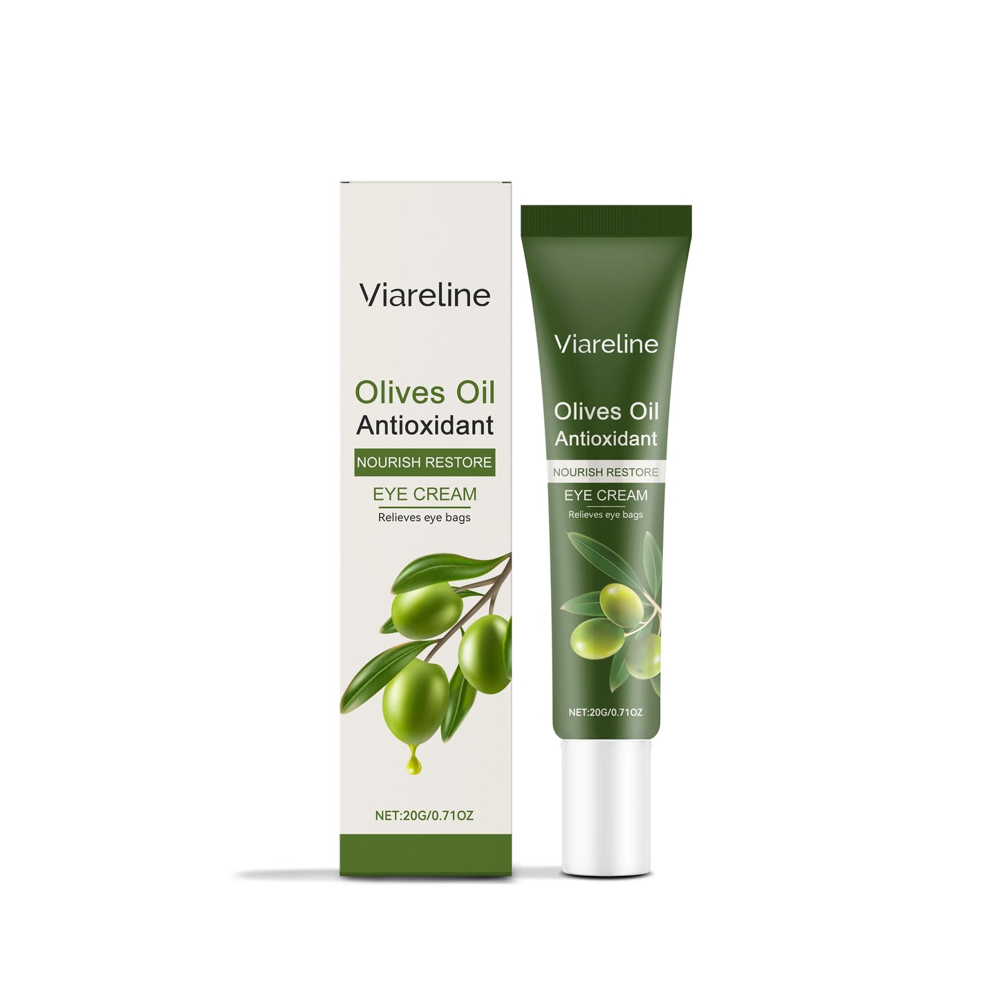 Olive Oil Facial Skincare Set, Hydrating & Soothing Dry Skin Care, Elasticity Boosting Treatment, Complete Routine