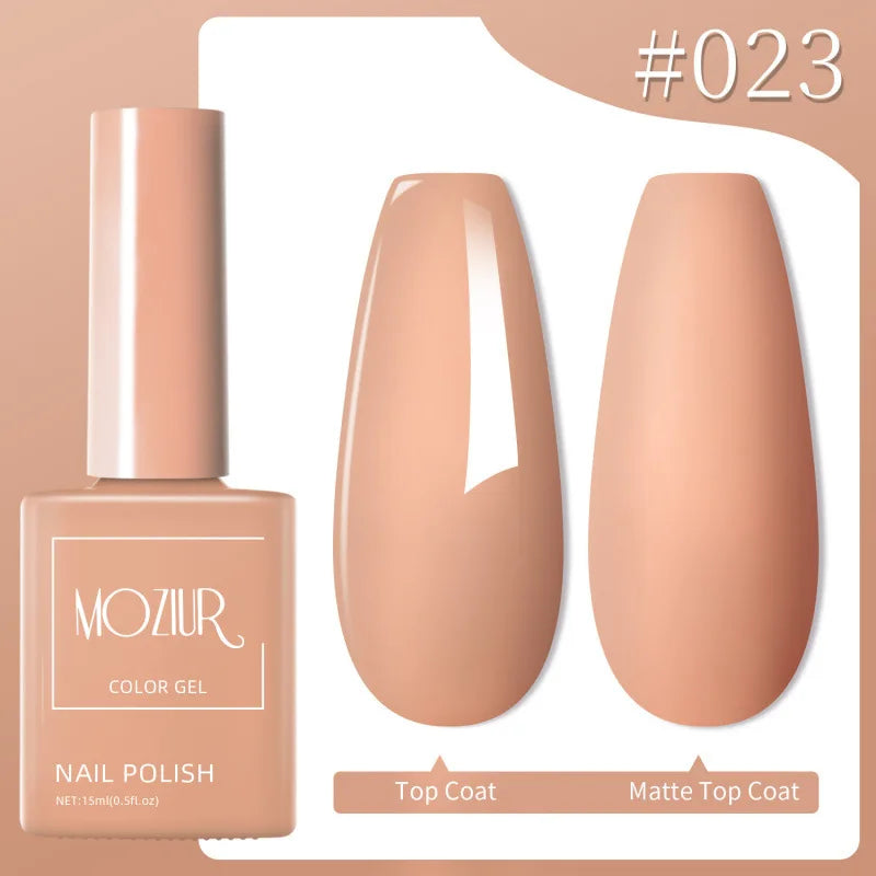 Colorful Hot Sale Uv Gel Nail Polish Set Soak Off Gel Nail Polish 15ml Professional Nail Gel Polishes