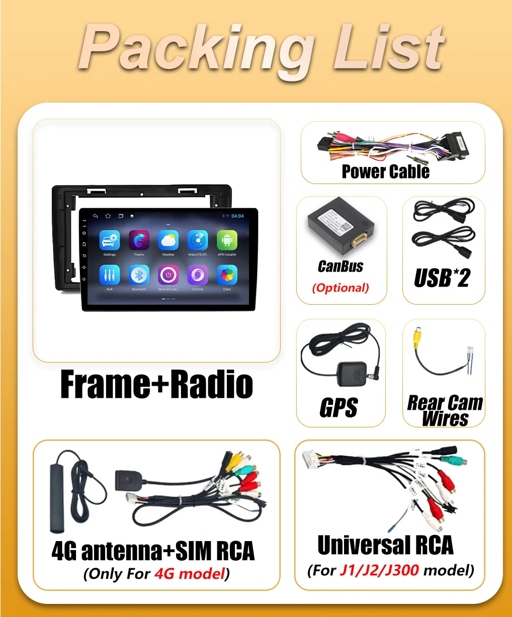 10" Android Car Radio with Wireless CarPlay & GPS — Dodge RAM 1500 (2008-2012)