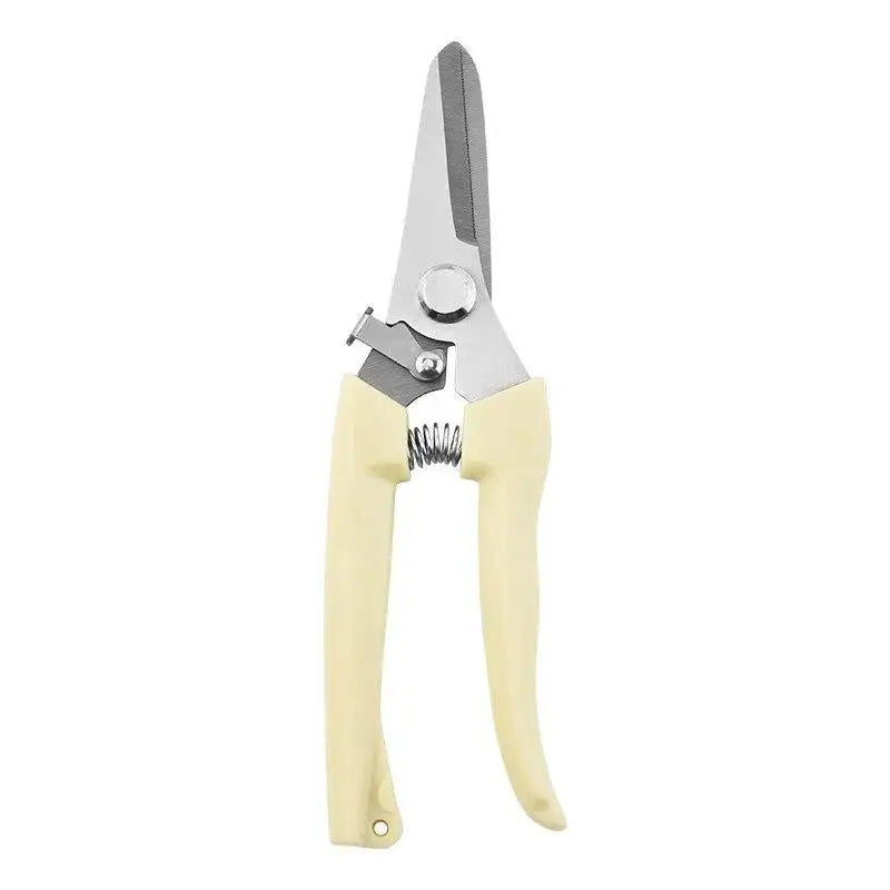 Stainless Steel Bypass Pruning Shears – Multifunctional Garden Hand Clippers for Flowers, Trees & Branches