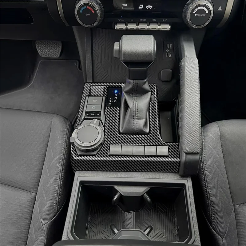 Central Control Gear Shift Panel For Toyota Tacoma 2024 2025 4Runner 2025 Interior Accessories