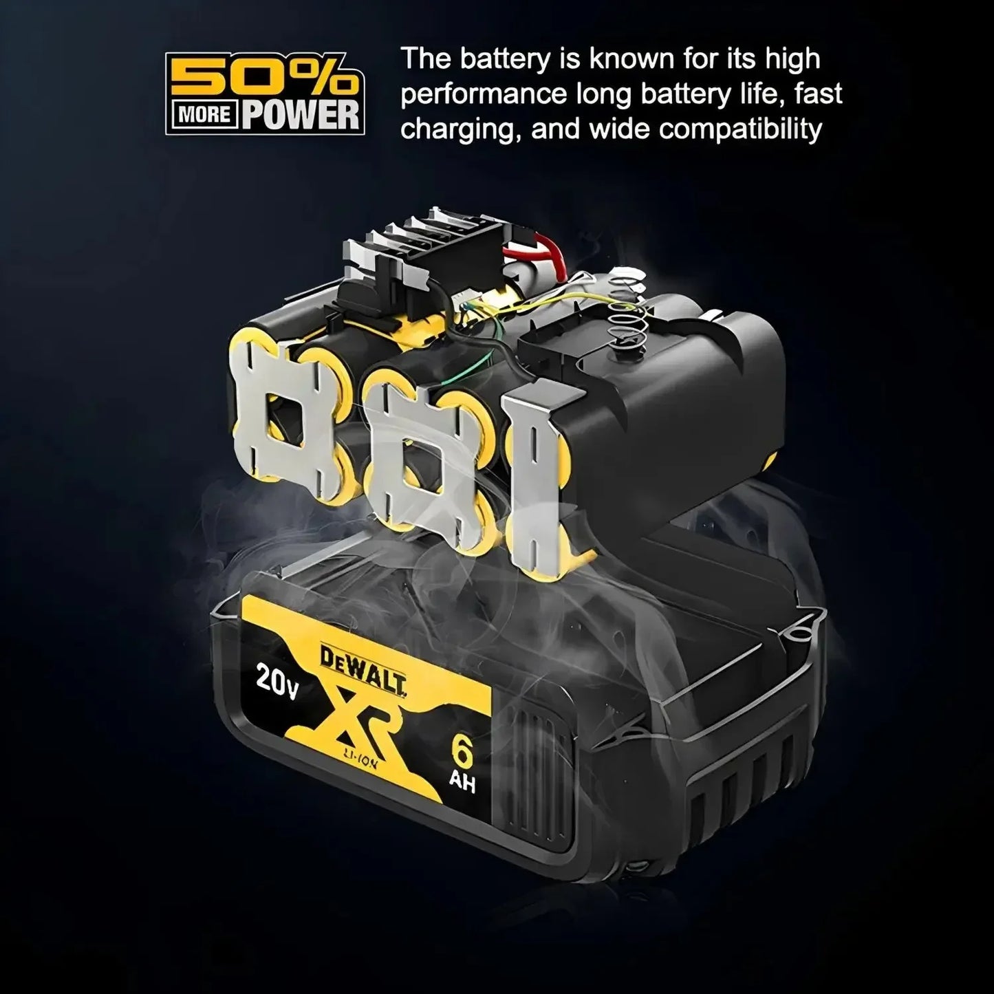 DeWALT Original Battery 20V/60V 9000mAh MAX FlexVolt for DCB606 DCB205 DCB206 DCB209 DCB182 Power Tool