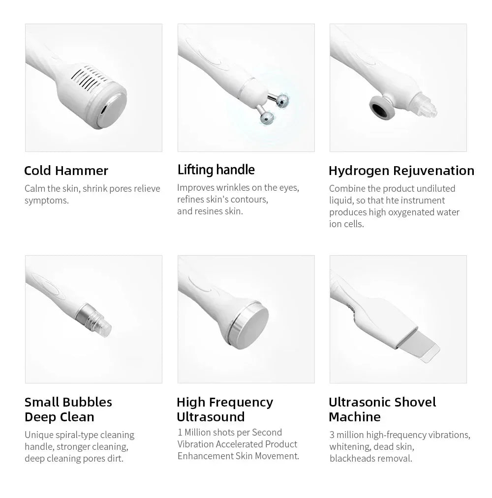 Misheart 6-in-1 Professional Beauty Facial Mask Machine Deep Cleaning Skin Care Equipment (Fast Delivery From EU Warehouse)