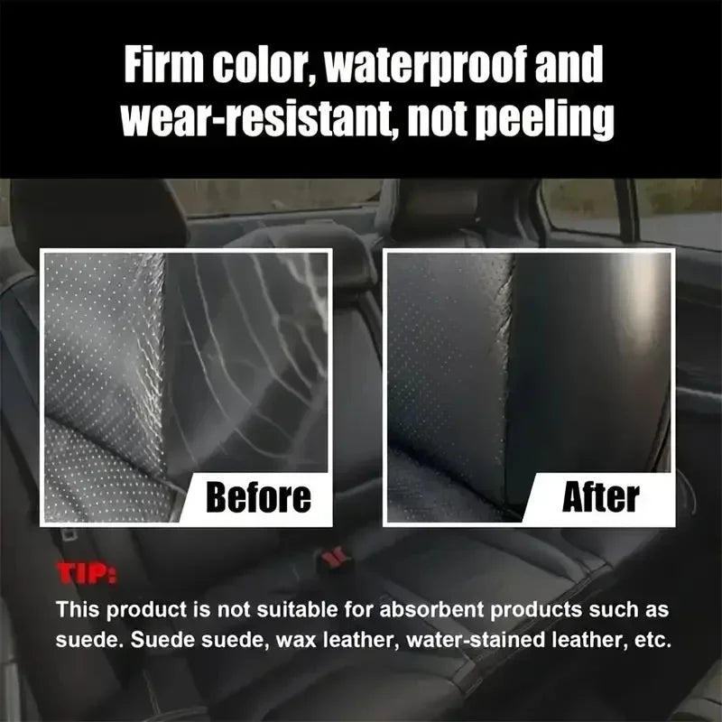 Car Interior Scratch Repair Paste Shine Restoration Black Interior Dashboard Plastic Surfaces