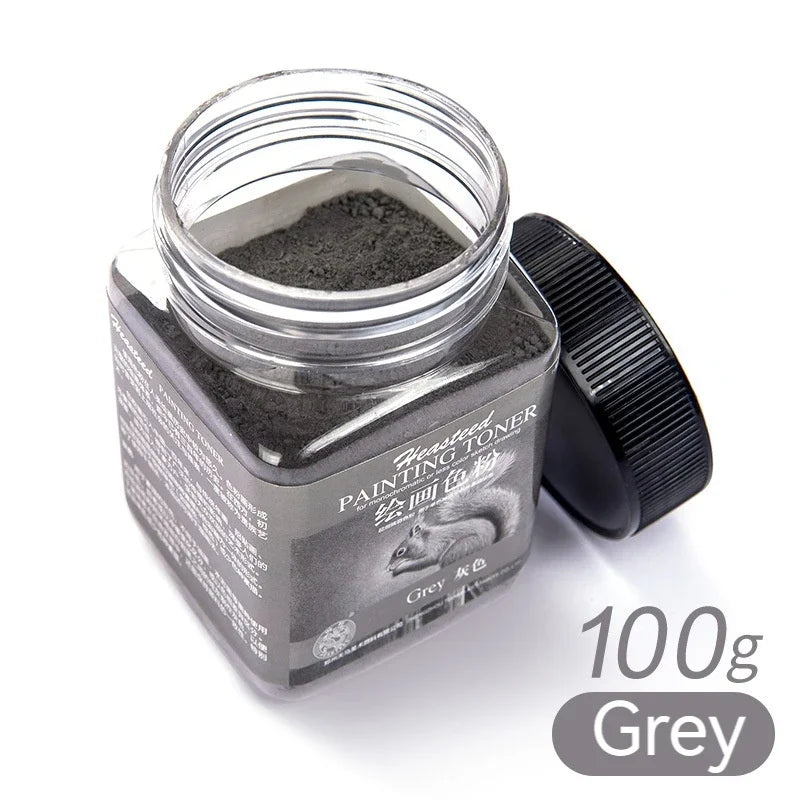 Sketch Toner Dry Wet Sketching Graphite Scribble Charcoal Powder Carbon Powder Blendable Finest Pigment Soft Artists Pastels