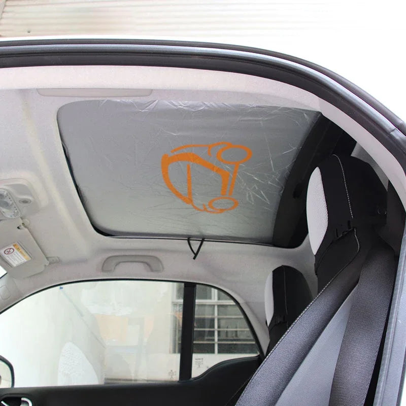 For Smart Fortwo Forfour 453 451 Crossblade Cabrio City Coupe Roadster Coupe Forjeremy Car Sunroof Shade Sunshade Car Cover