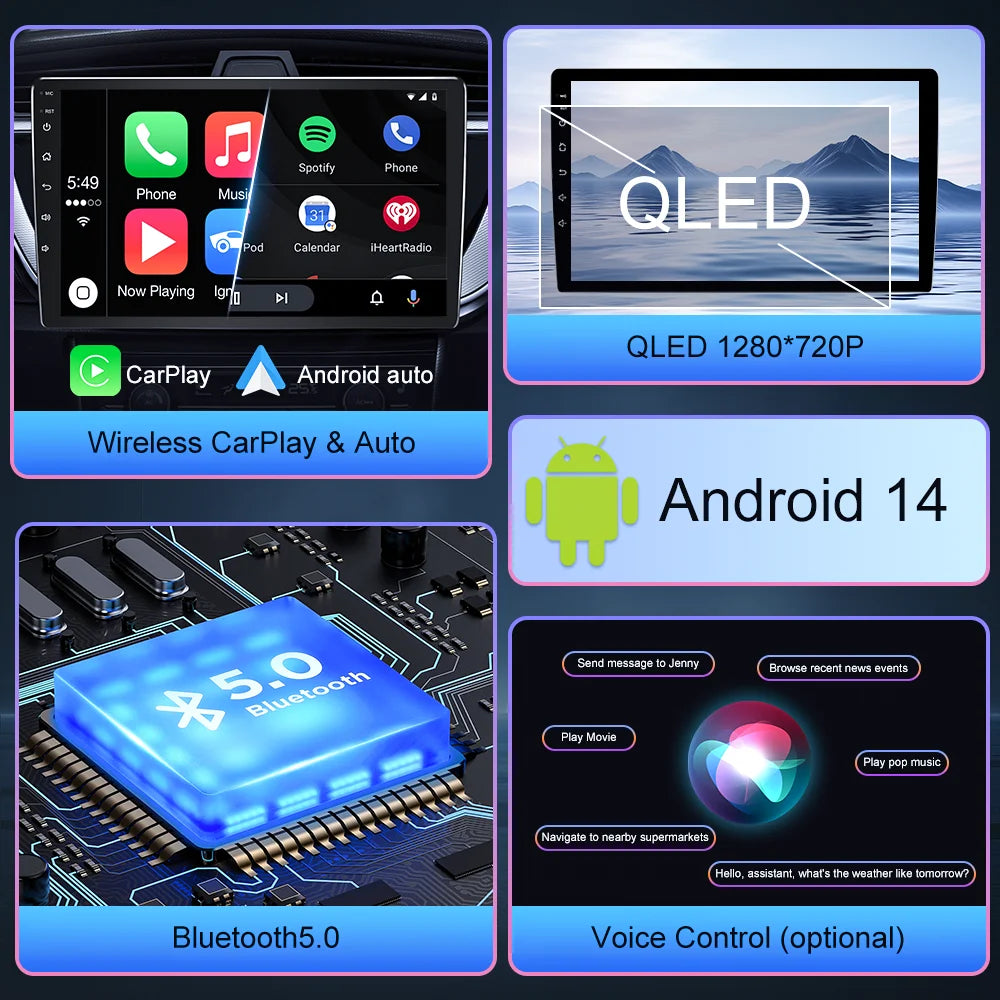 Android 16 For GMC Yukon 3 GMT 900 2006-2014 For Chevrolet Tahoe 3 GMT900 2006-2014 Silverado 2 GMT901 2007-2013 Radio Car GPS