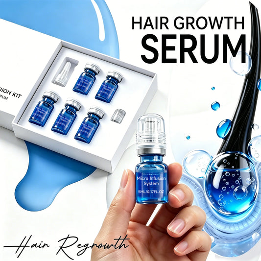 Scalp Care Kit with Derma Roller & Nourishing Serum