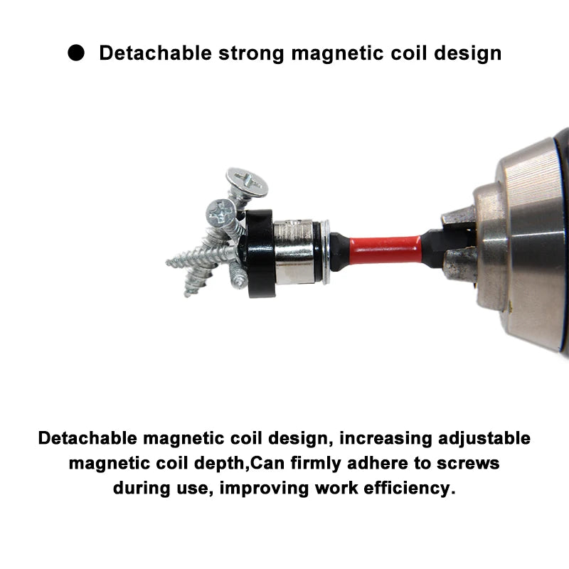 Strong magnetic circle limit gypsum board bits impact cross position anti slip screwdriver head woodwork ceiling tool accessory
