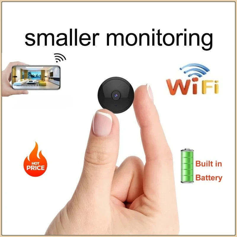 A9 4K Mini WiFi Camera - Home Security with Audio Capture