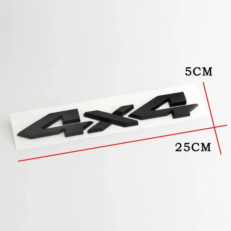 4X4 / Limited Emblem Trunk Badge Sticker - Dodge RAM 1500/2500
