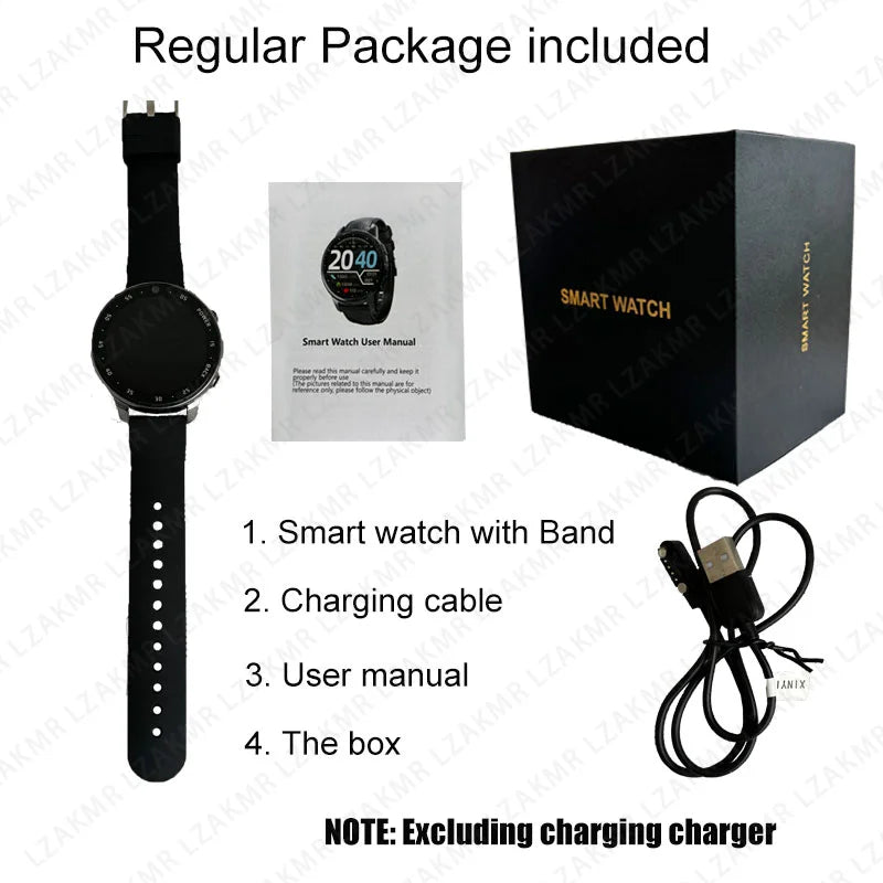 A3 Smartwatch for Men — 4G Android, GPS, 1.43-inch HD Screen, Fitness Tracking, 800mAh Battery