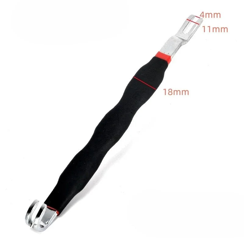 8" 60-Degree Electrical Disconnect Pliers For Automotive Connectors & Sensors - Angled Wire Plug Removal Tool