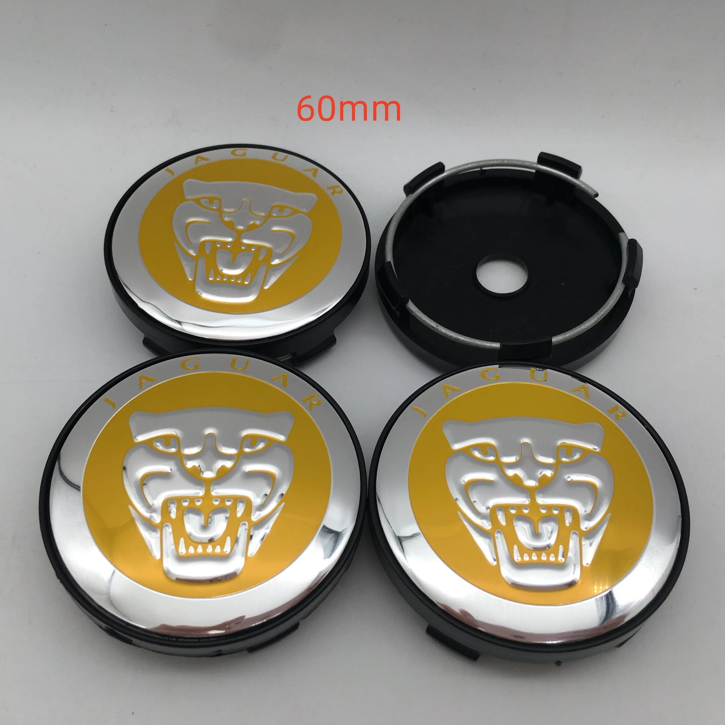 4pcs 3D 56mm 60mm 68mm For Car emblem Wheel hub Center Cap Badge covers sticker Decals Styling accessories