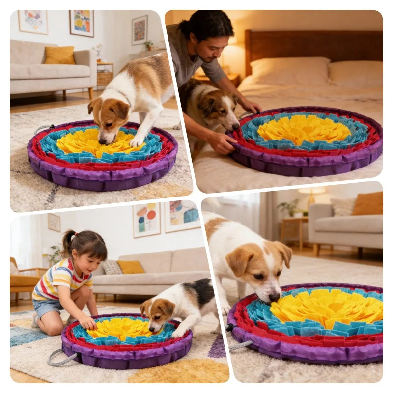Washable Pet Snuffle Mat - Indoor Nose Work for Dogs & Cats – photo 2