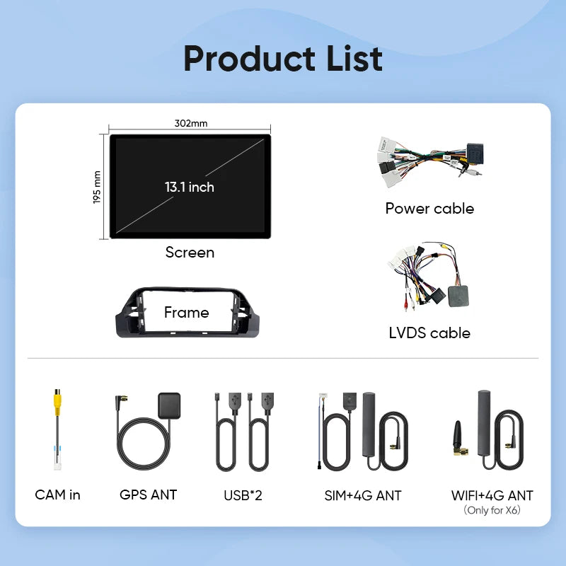 Ainavi 13.1 Car Multimedia For Toyota RAV4 2020 2021 2022 2023 2024 XA50 Android Auto Wireless Carplay 4G Car Radio 2K Screen
