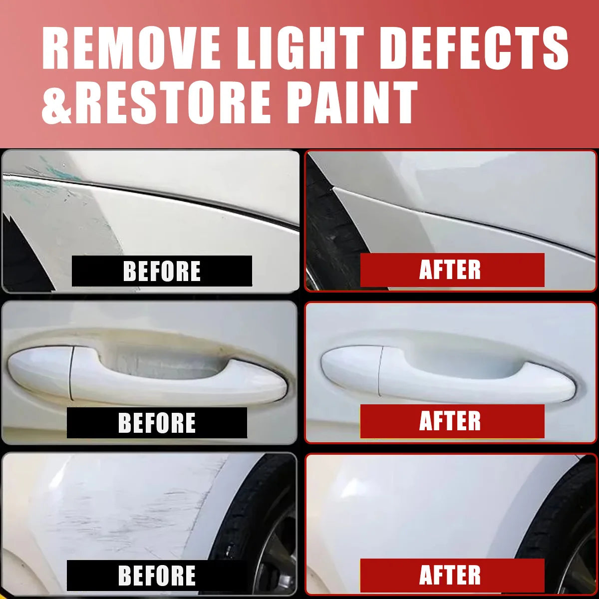 RayHong Car Scratch Remover 30ml – Paint Scratch Repair Liquid for All Car Colors | 1/3/5/10/22 Pack