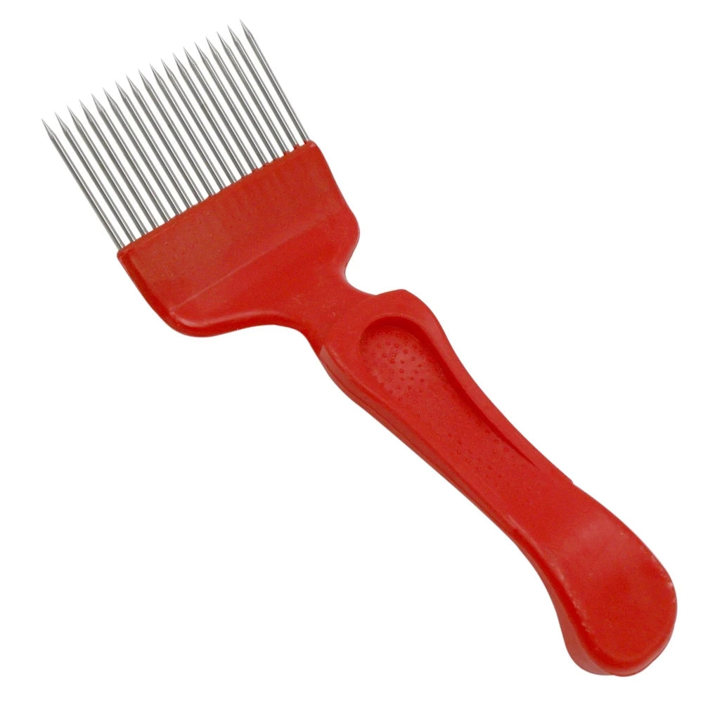 Beekeeping Honey Uncapping Spatula — 21-Needle Stainless Steel Hive Tool